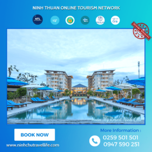 Hoàn Mỹ resort Ninh Chử là khu nghỉ dưỡng được yêu thích nhất tại Ninh Thuận hiện nay. Ảnh: AD