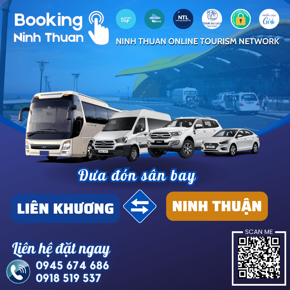 Giá xe sân bay Liên Khương đi Ninh Thuận tốt nhất hiện nay